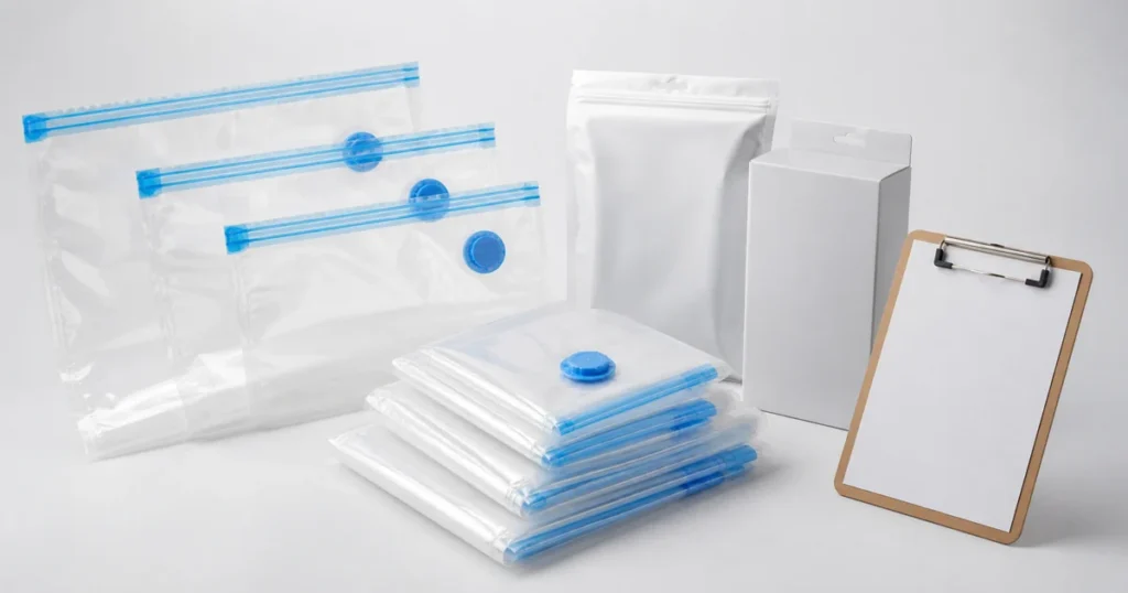 Custom vacuum storage bags in multiple sizes for a B2B buyer guide