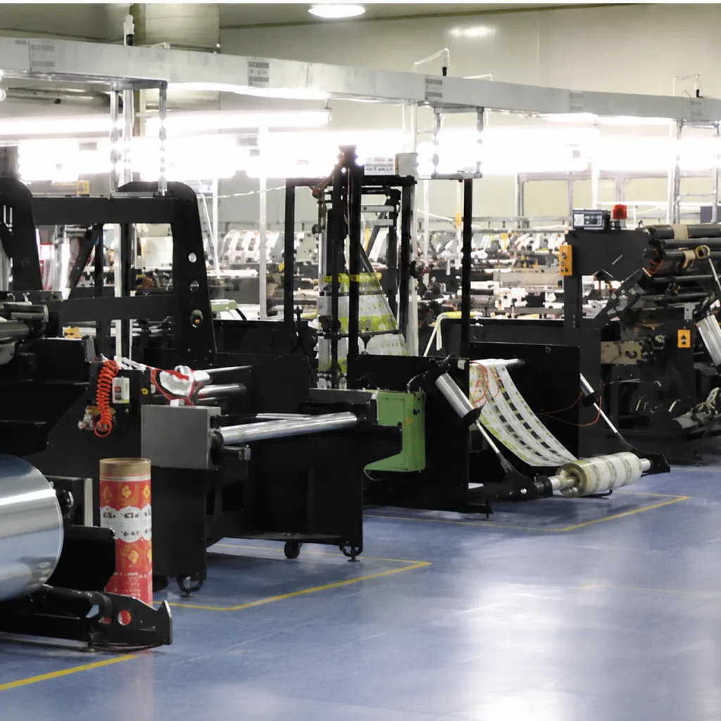 Flexible packaging film production equipment